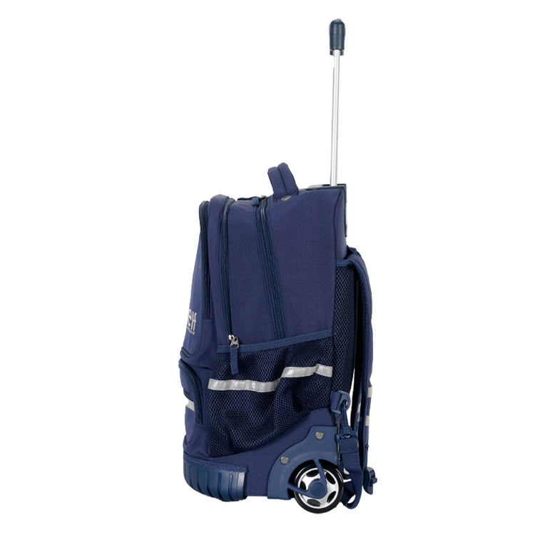 Mochila Escolar Elf 2026 2 Divisiones Azul con Carro Art.I6465B